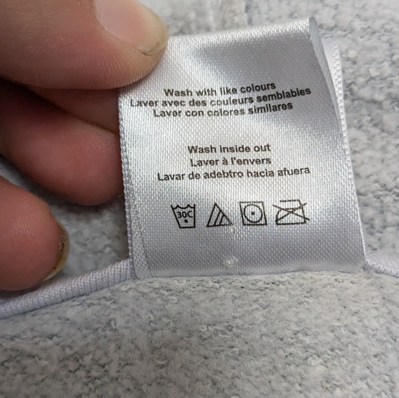 Friends : Hoodie blue / Gray and White size: 1X/1TG - Picture 7 of 10